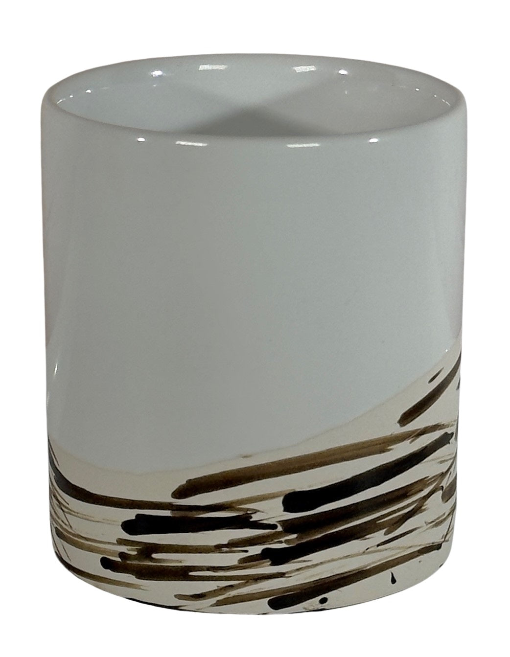 M-Ware® Bodie Island™ Zebra Pattern Candle Jar - 15oz
