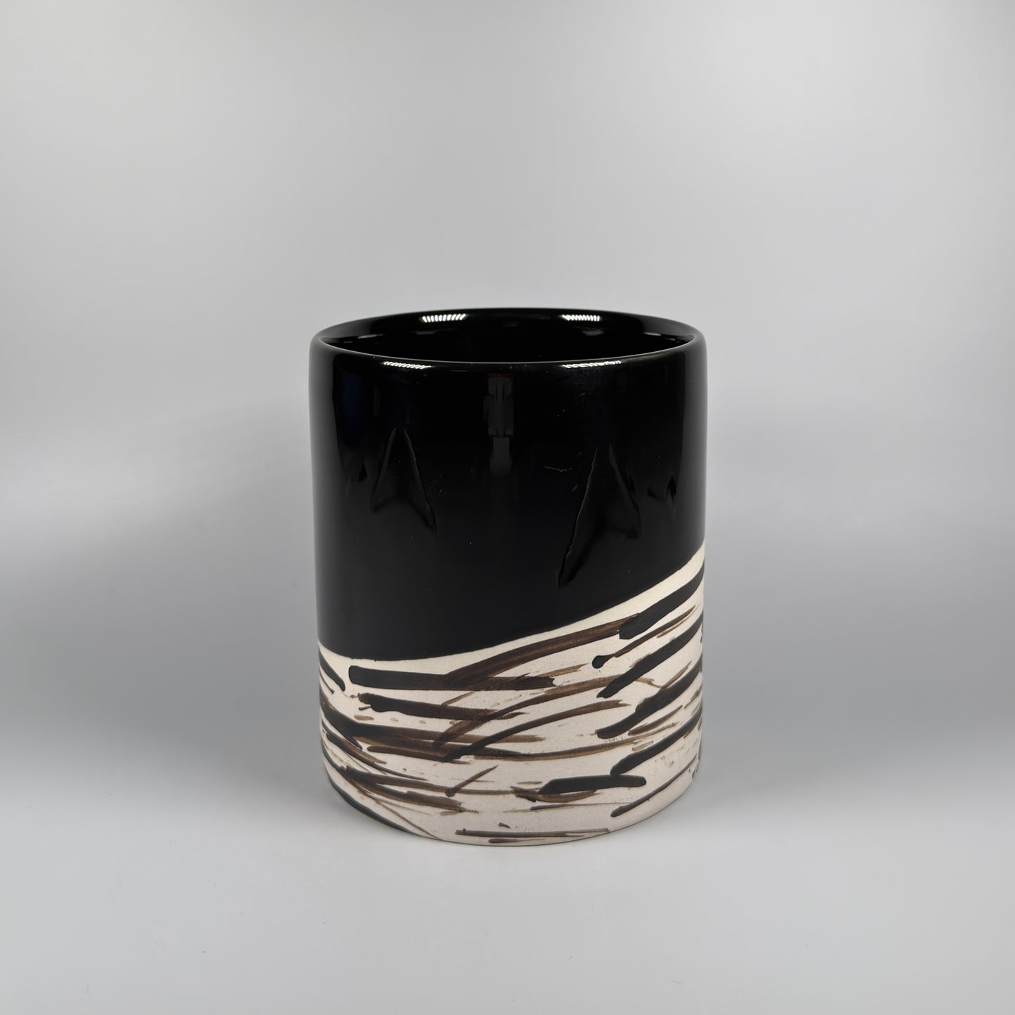 M-Ware® Bodie Island™ Zebra Pattern Candle Jar - 15oz