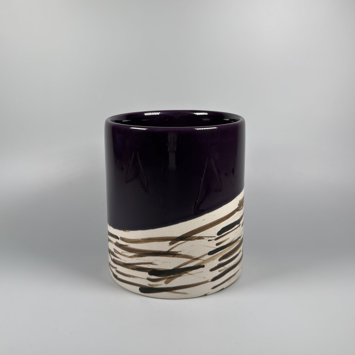 M-Ware® Bodie Island™ Zebra Pattern Candle Jar - 15oz