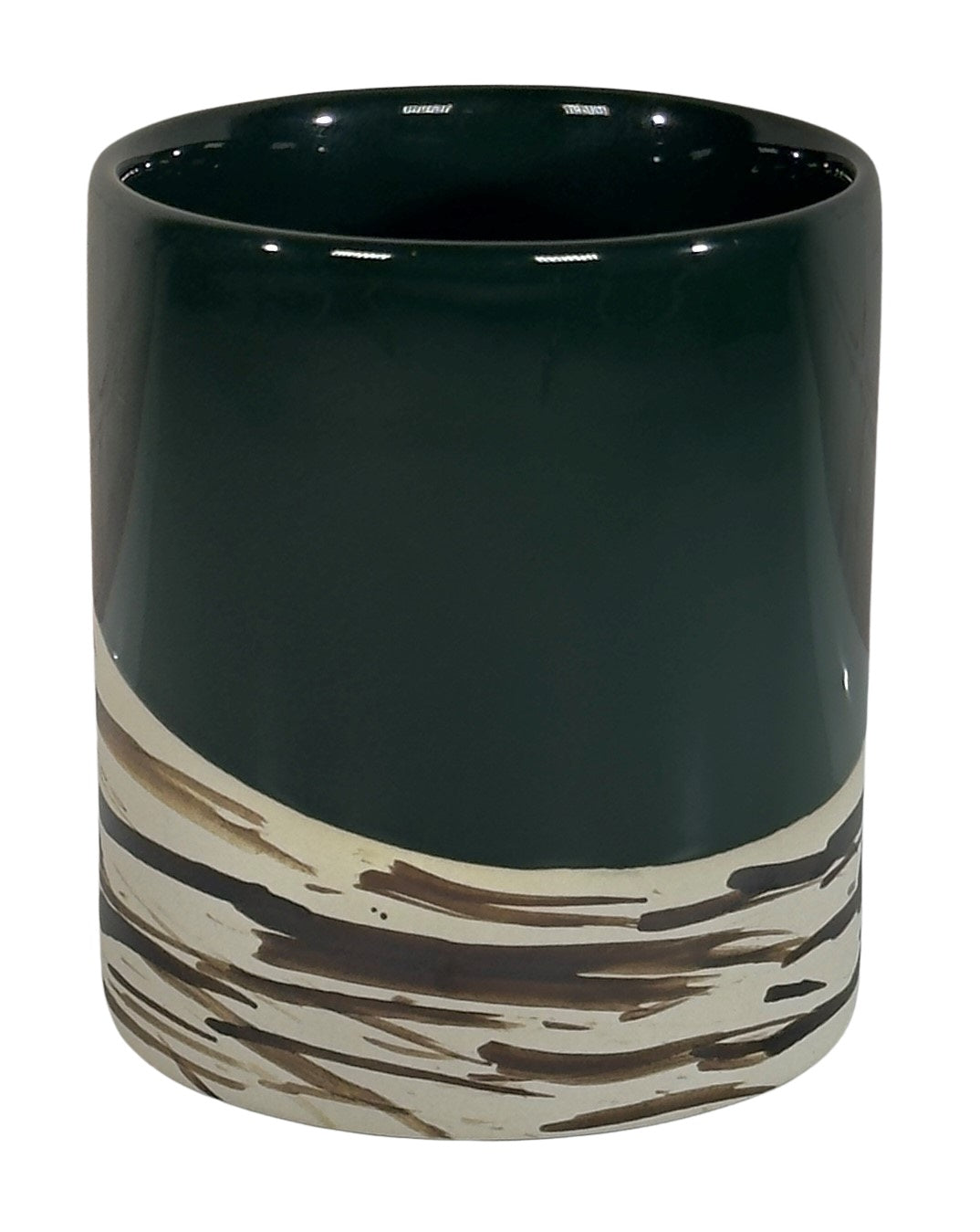 M-Ware® Bodie Island™ Zebra Pattern Candle Jar - 15oz